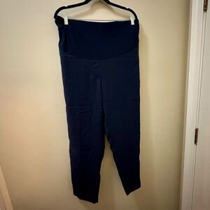 J. Crew Maternity Pants Navy Blue